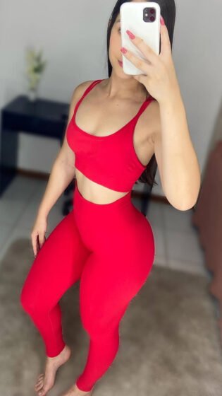 Conjunto Legging Power Red