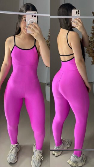 Macacão Luna Pink