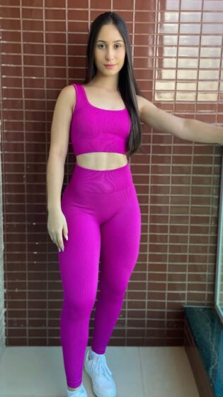 Conjunto Legging Pink Curve